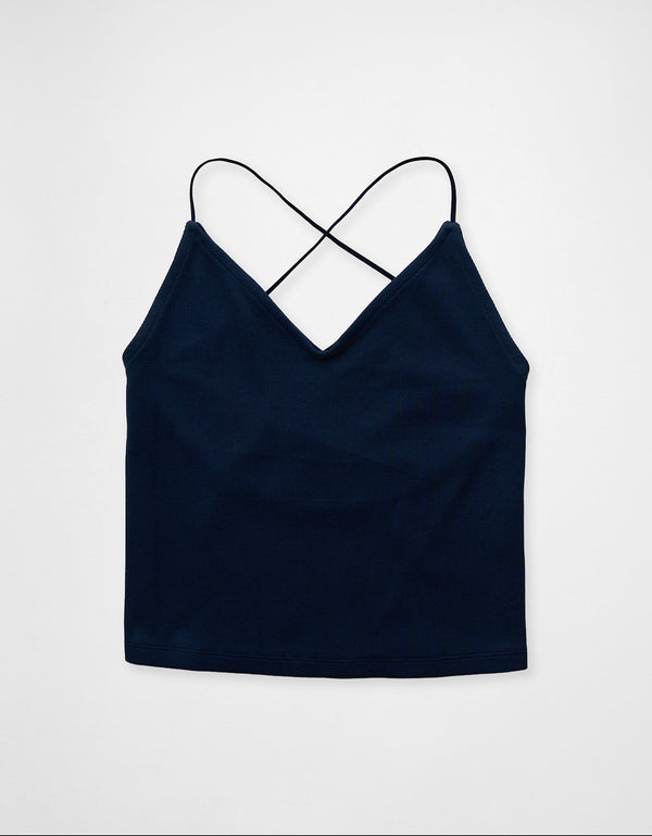 Tank Top Strappy-Go-Lucky Ae - Azul
