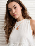 Top de tirantes estilo babydoll con lazo en la espalda Ae Sunchaser - Blanco 0366_6448_115_d2