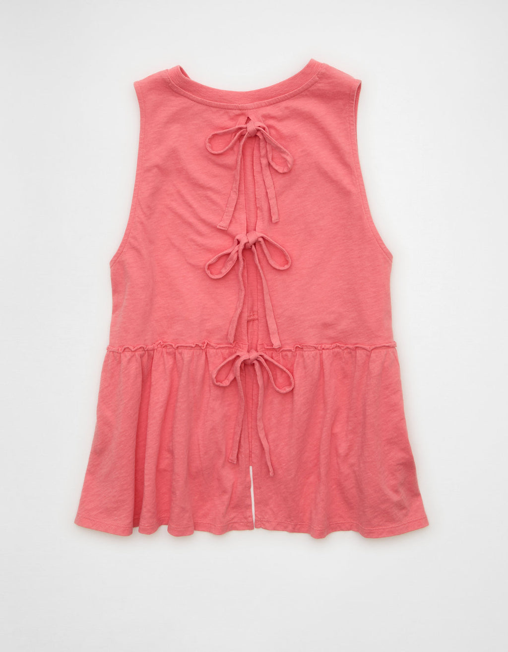 Top de tirantes estilo babydoll con lazo en la espalda Ae Sunchaser - Rosa 0366_6448_199_b