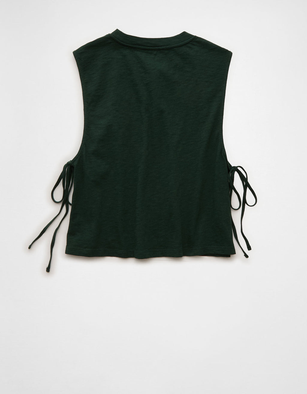 Camiseta sin mangas con lazo lateral Ae Sunchaser. - Verde 0366_6585_788_b