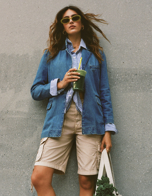 Chaqueta Denim clásica Ae - Generico
