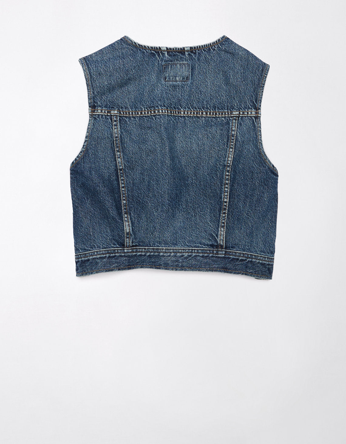 Chaleco Denim clásica Ae - Generico 0381_3492_936_b