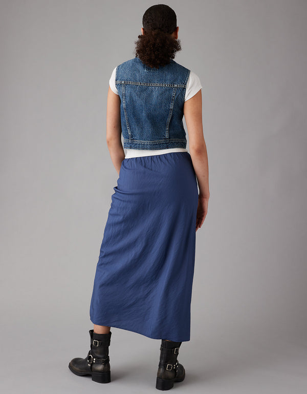 Chaleco Denim clásica Ae - Generico