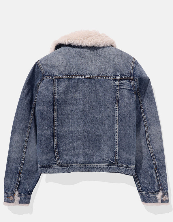 Chaqueta en Denim de Sherpa Ae - Generico