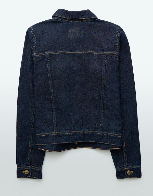 Chaqueta Clásica en Denim para Mujer - Azul