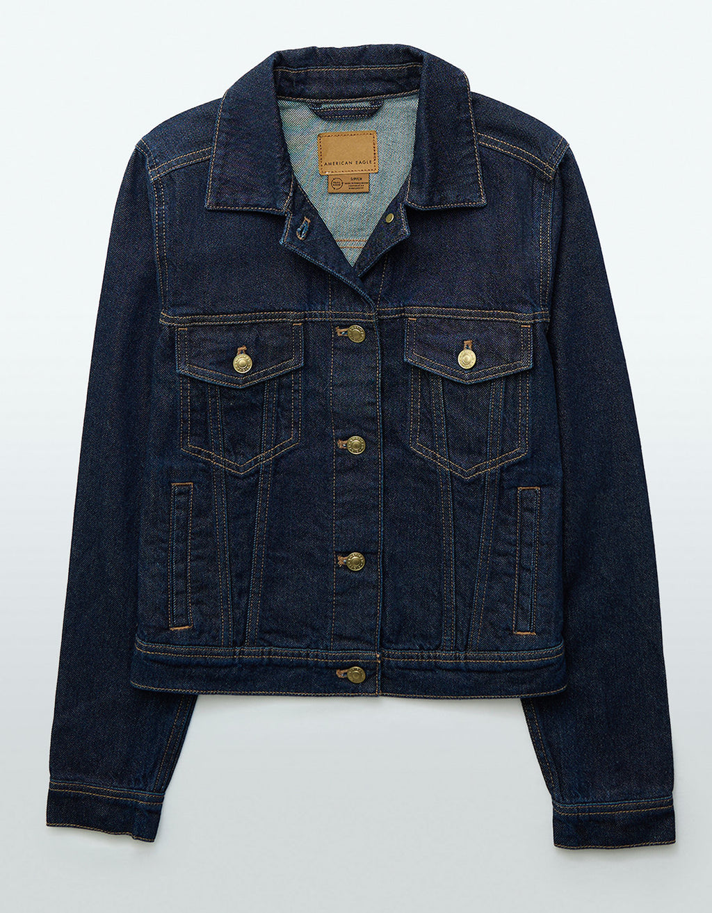 Chaqueta Clásica en Denim para Mujer - Azul 0381_3629_532_f