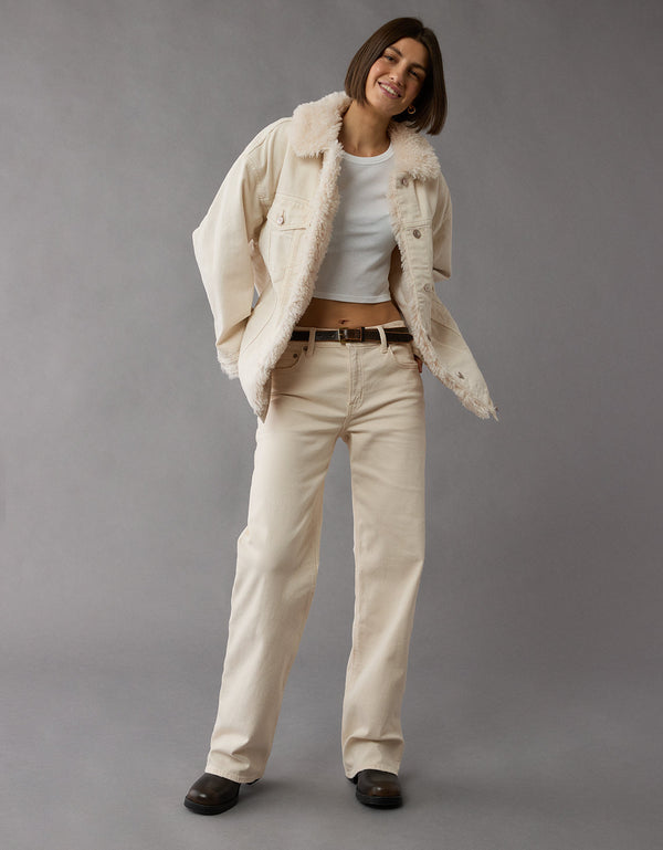 Chaqueta en denim de mujer AE - Generico