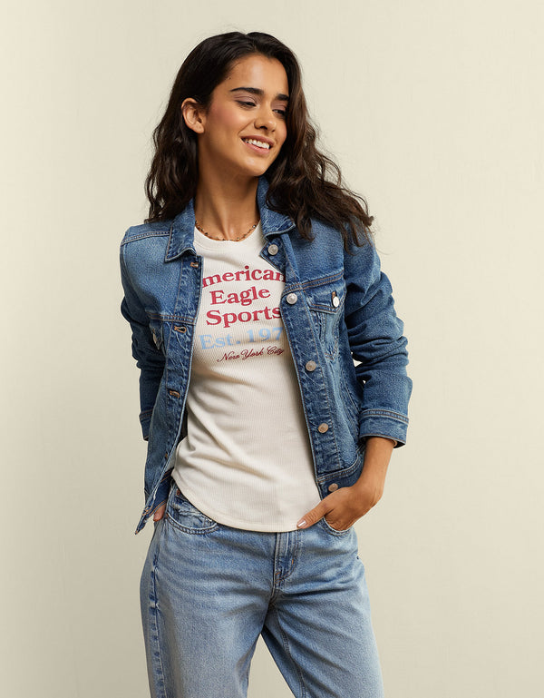 Chaqueta de mezclilla Strigid Ae - Azul