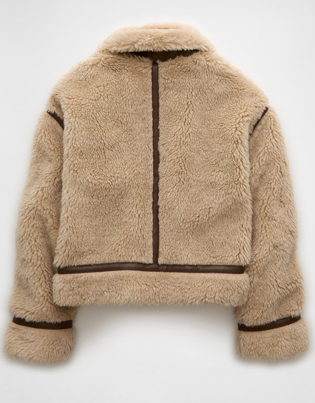 Chaqueta biker Afelpada Mujer AE - Generico 0387_3564_237_b