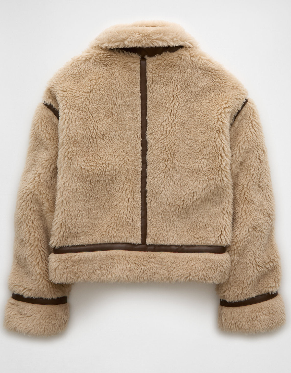 Chaqueta biker Afelpada Mujer AE - Generico 0387_3564_237_b