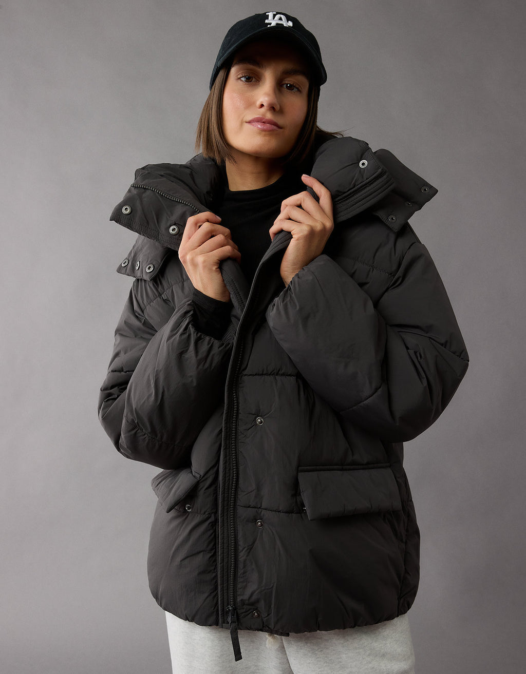 Parka con capucha Mujer AE - Generico 0387_3585_050_d2