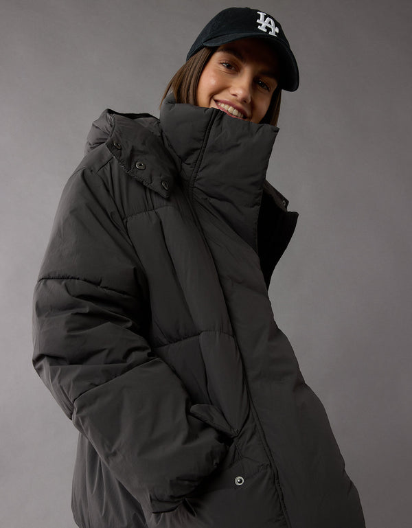 Parka con capucha Mujer AE - Generico