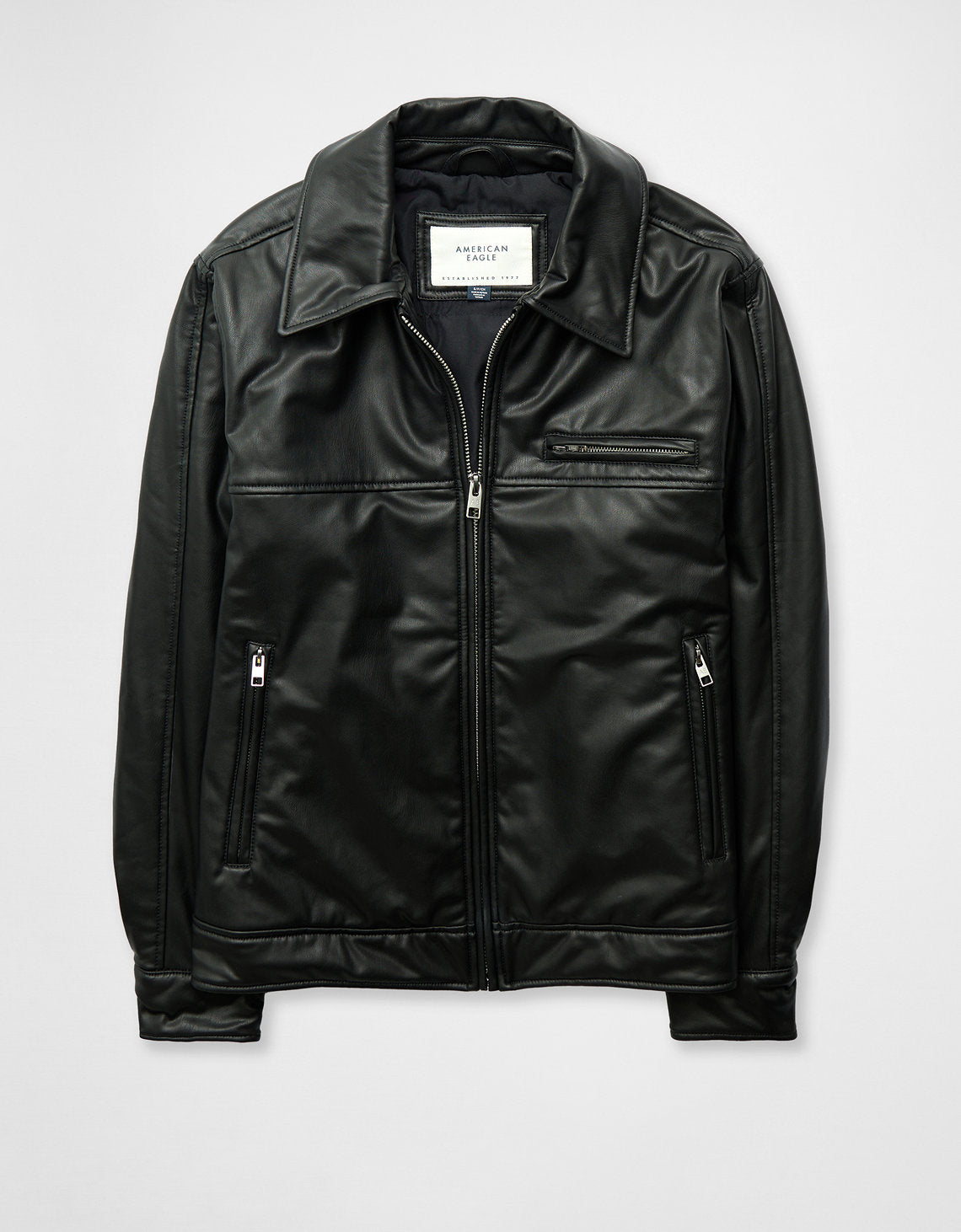Domelipa x Ae Chaqueta Tipo Bomber Oversized - Negro 0387_3757_001_f