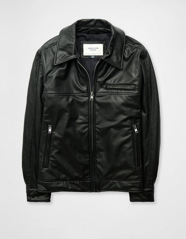 Domelipa x Ae Chaqueta Tipo Bomber Oversized - Negro