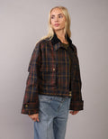 Chaqueta Utility Recortada Ae - Azul 0387_3761_410_of