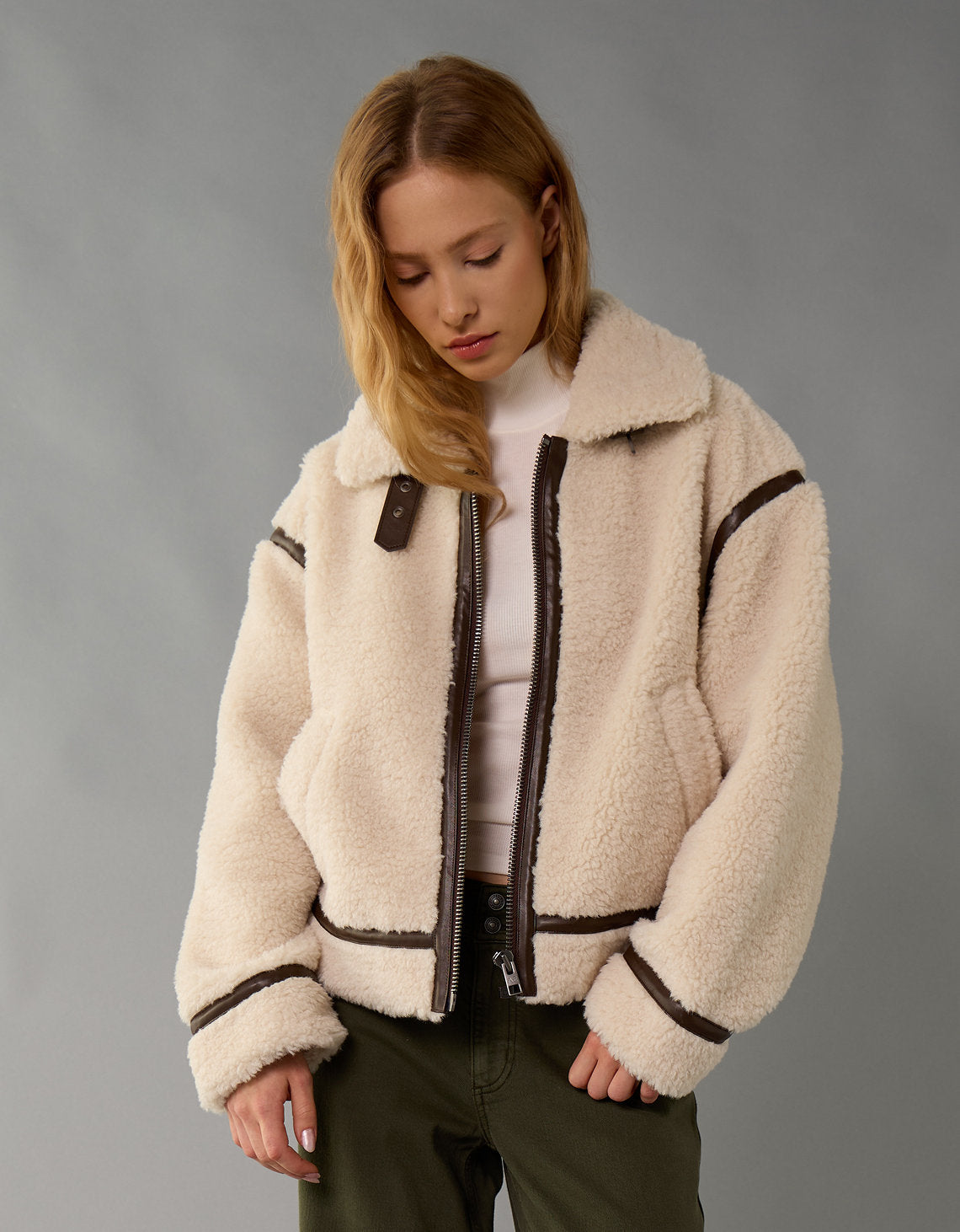 Chaqueta de Pana Bomber Ae - Generico 0387_3784_237_of