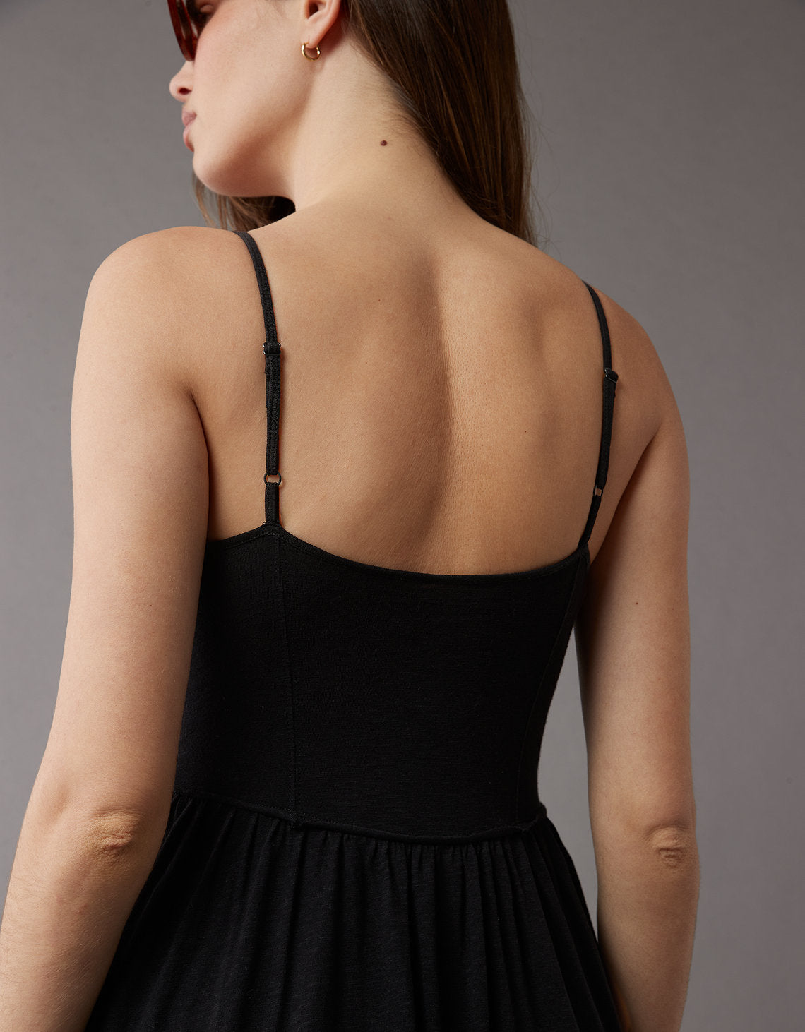 Vestido AE largo de Mujer - Negro 0395_7627_001_d2