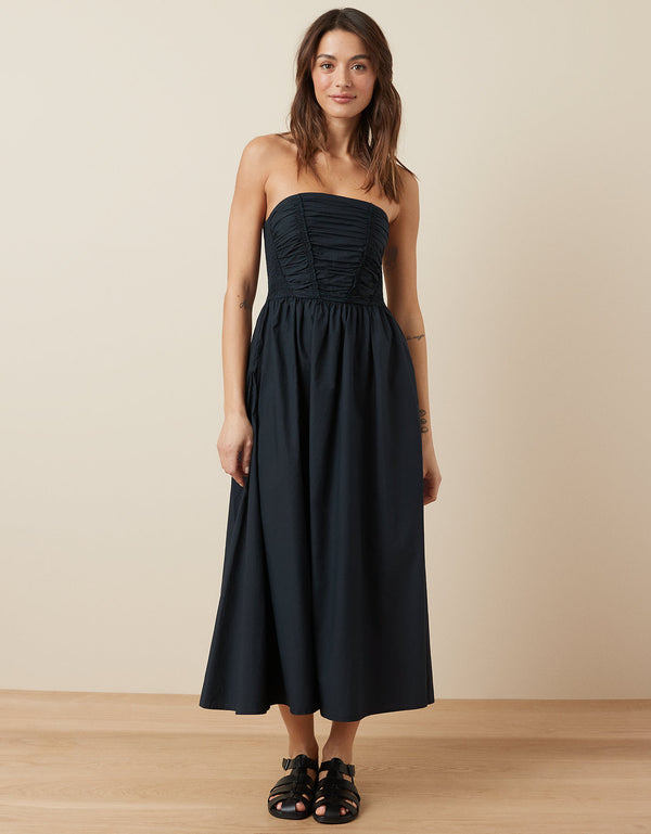Vestido con hombros descubiertos Aeo Soft & Sexy - Negro