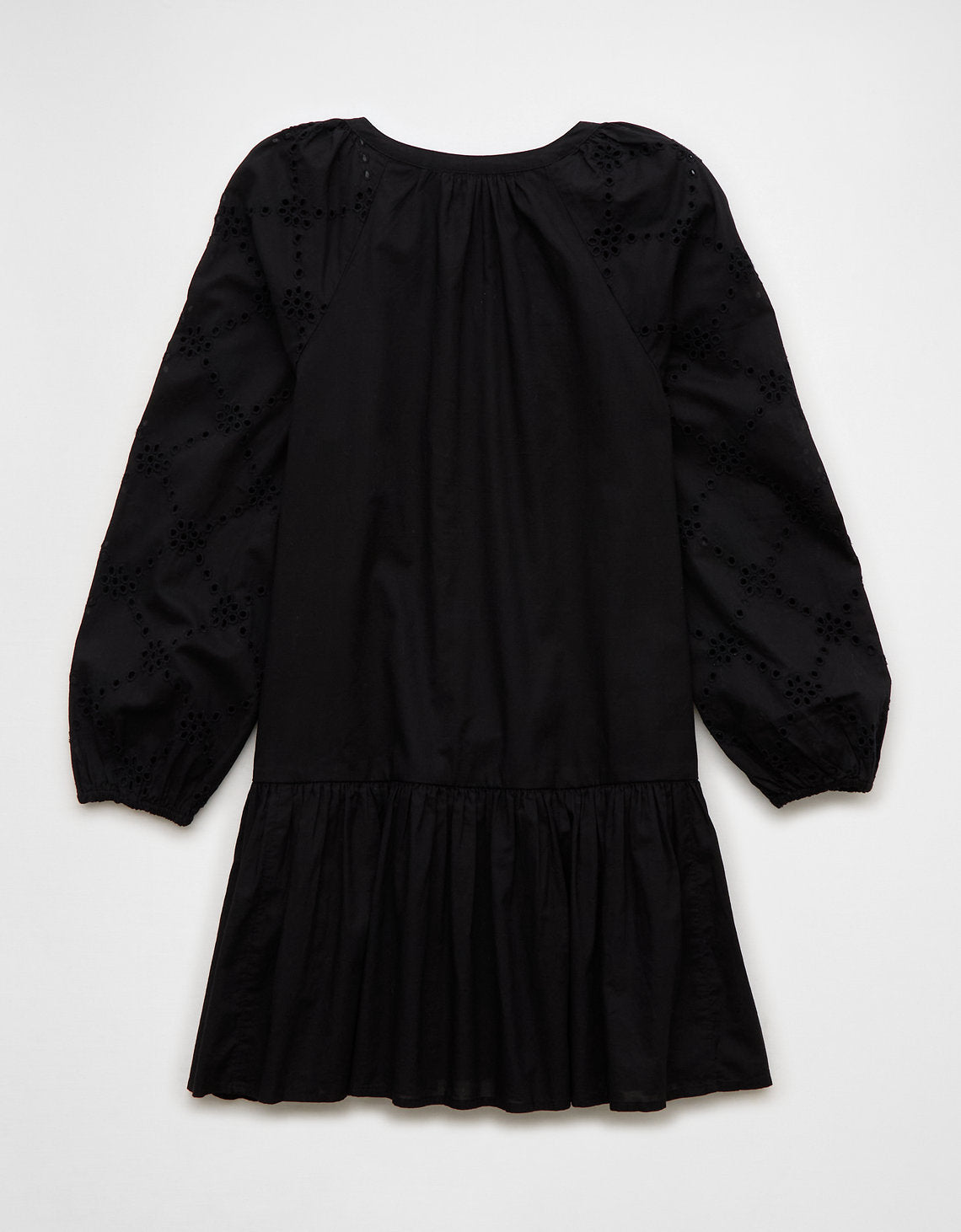 Vestido tipo Camisa Mujer AE - Negro 0395_7841_001_b