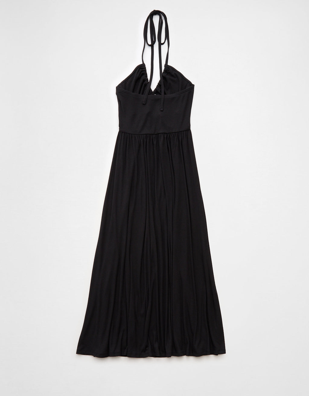 Vestido Halter Midi Ae - Negro 0395_8651_001_b