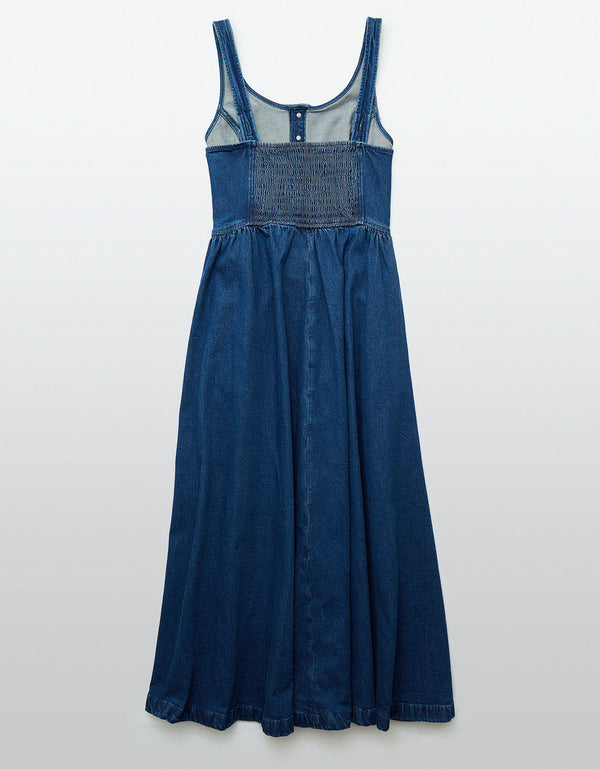 Vestido Jean con botones delanteros - Generico