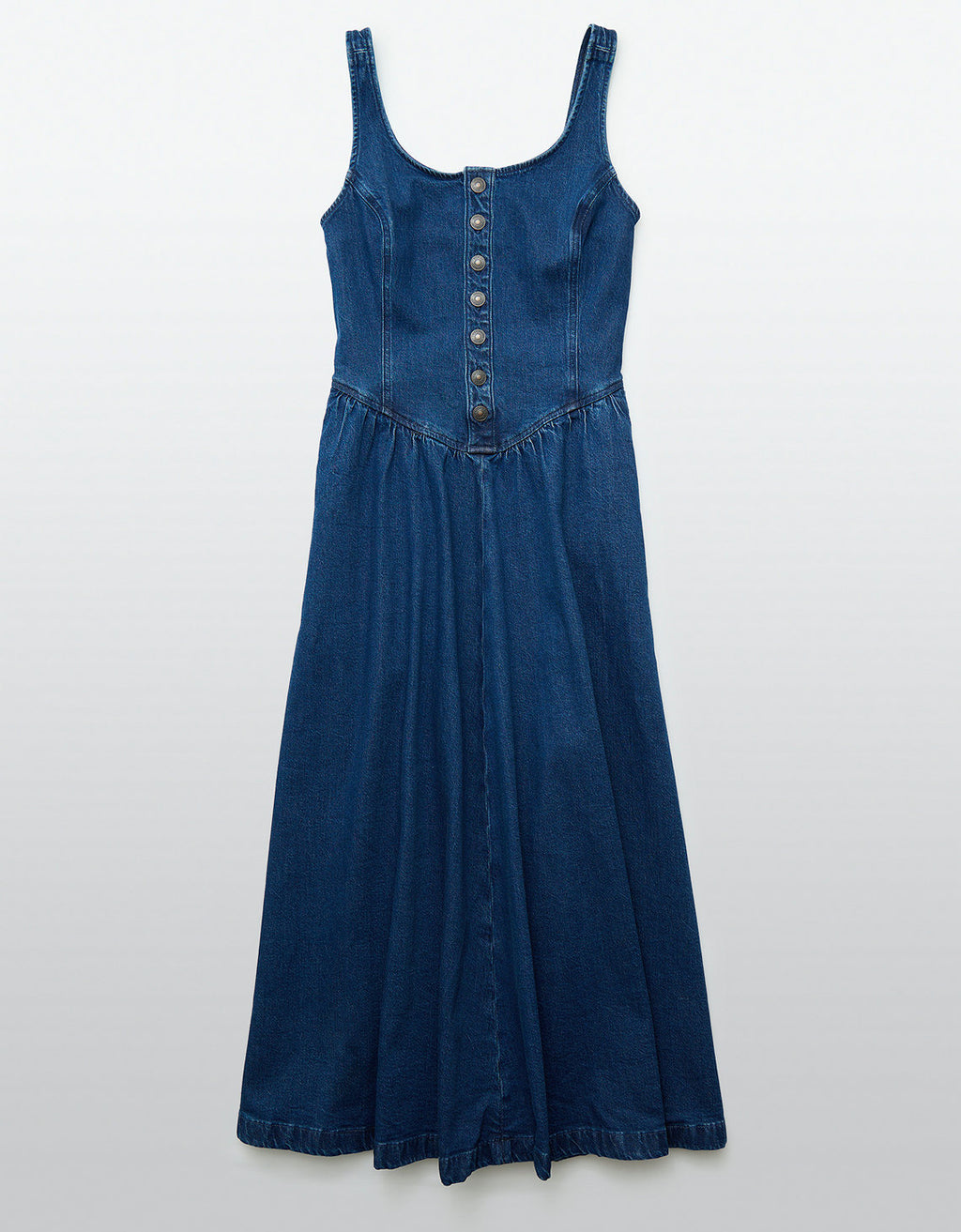 Vestido Jean con botones delanteros - Generico 0395_8798_896_f