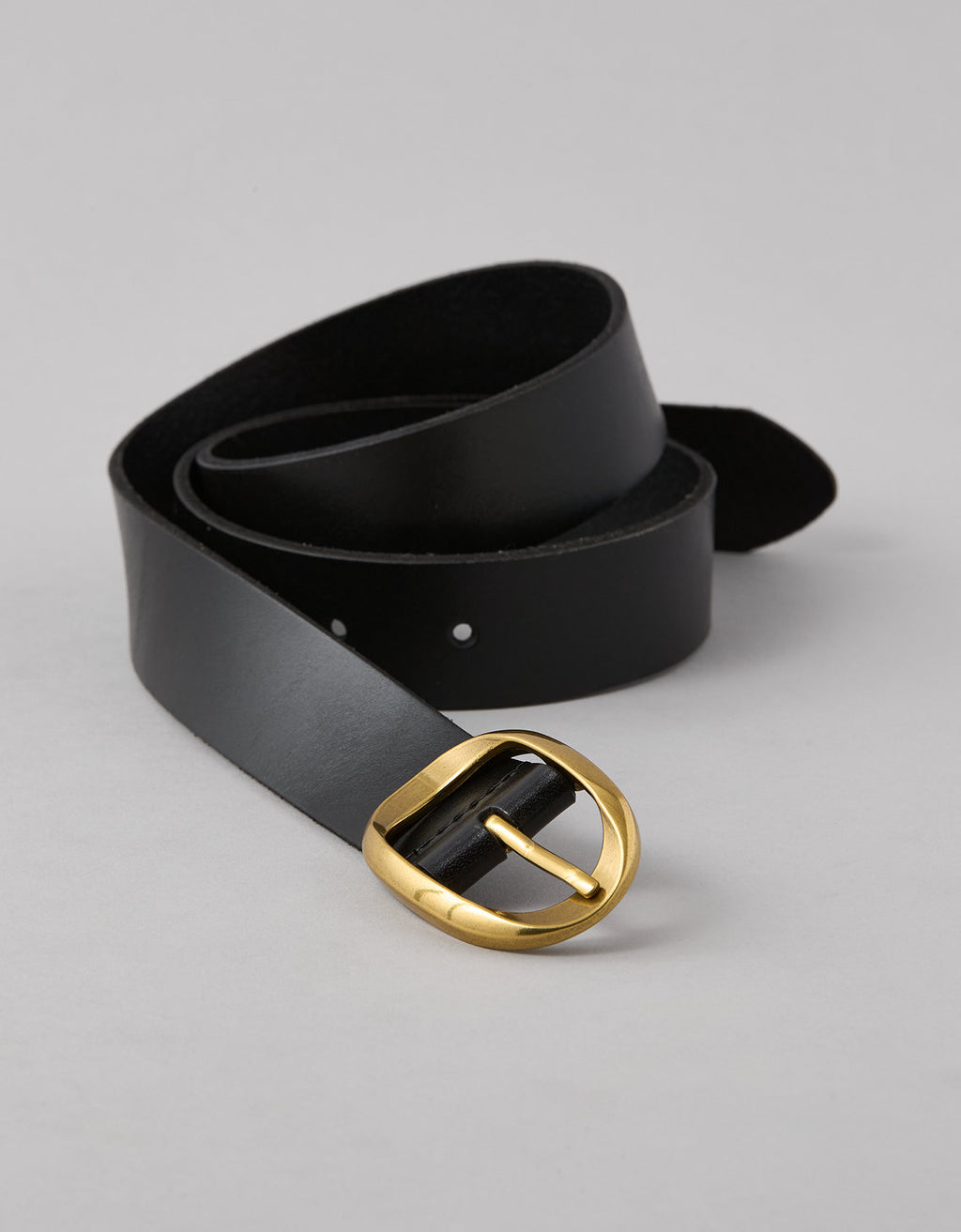 Cinturón de cuero Mujer AE - Negro 0423_7470_001_f