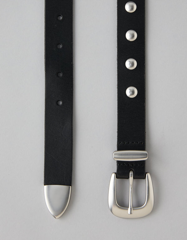 Cinturón Occidental Tachonado - Negro