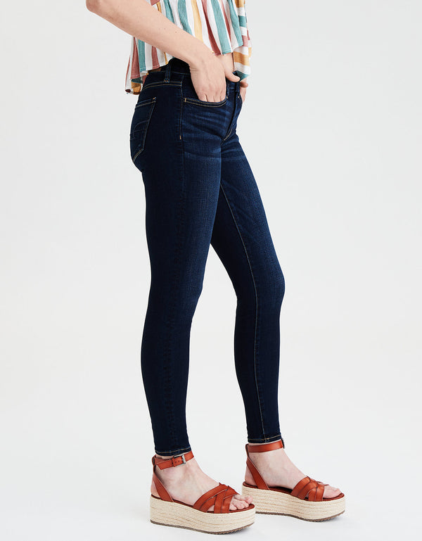 Jegging AE Ne(x)t Level de tiro bajo - Azul