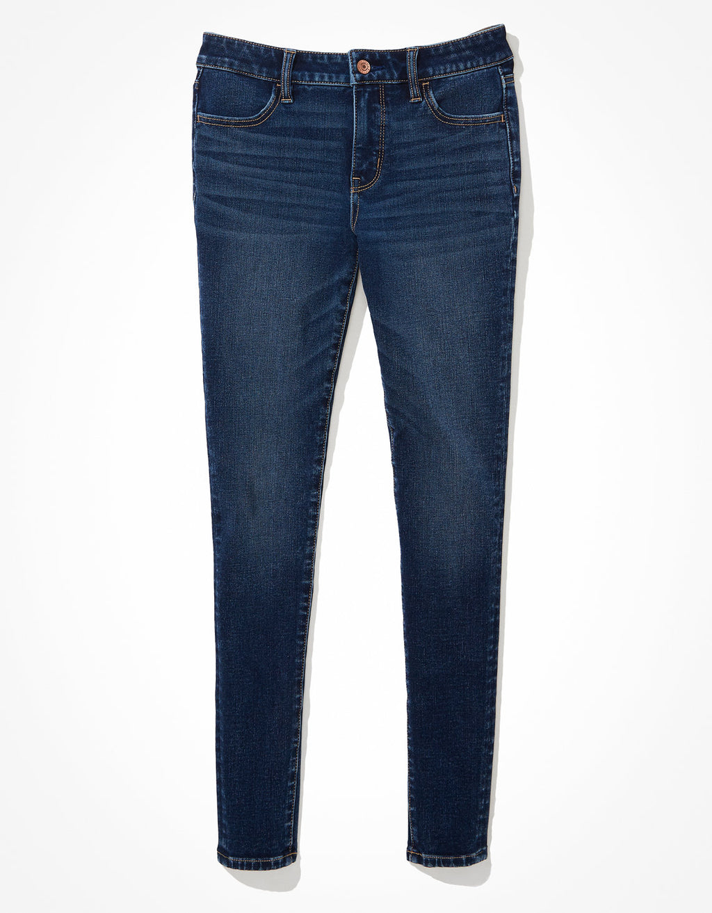 Jegging de ensueño de tiro bajo - Azul 0431_4045_334_f