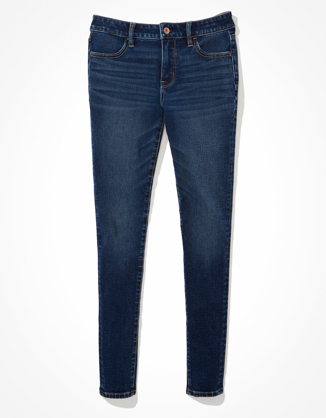 Jegging de ensueño de tiro bajo - Azul 0431_4045_334_f