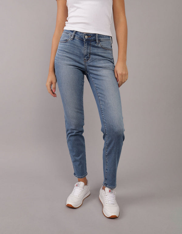 Jegging de tiro bajo Ae Next Level - Azul