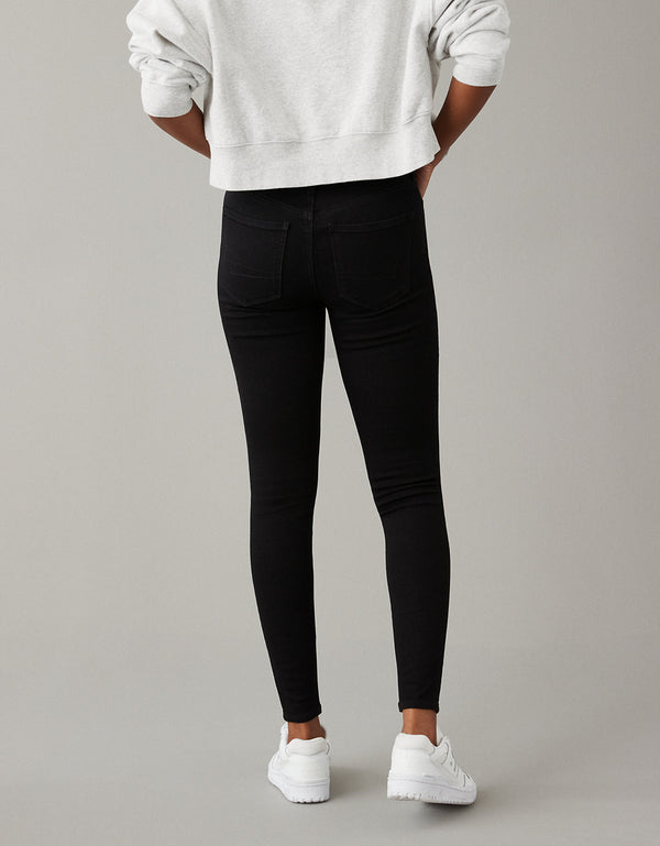 AE Dream Jegging Super Alto - Negro