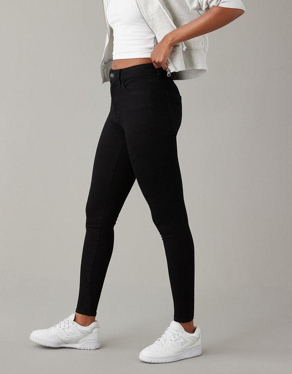 AE Dream Jegging Super Alto - Negro