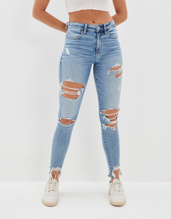 High-Rise Jegging - Azul