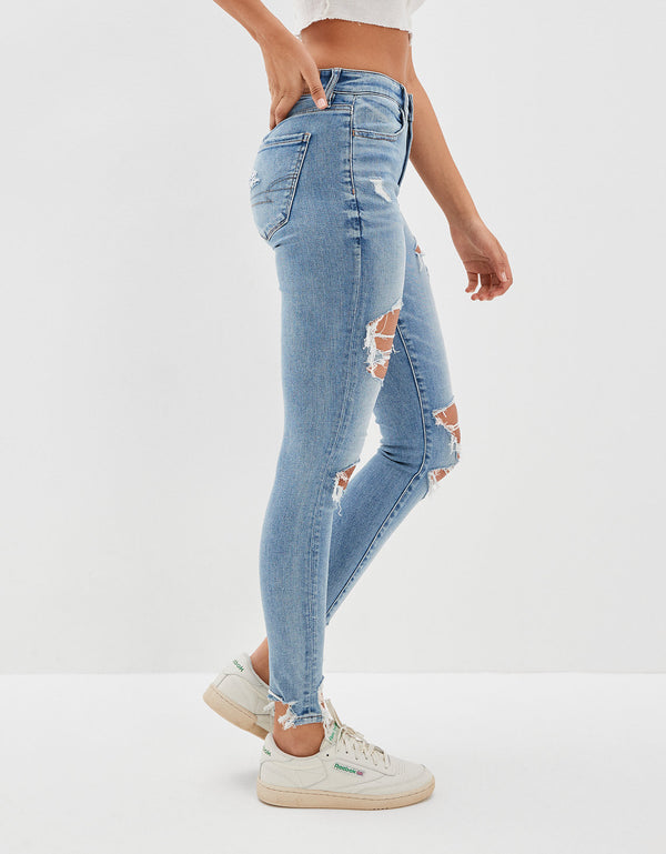High-Rise Jegging - Azul