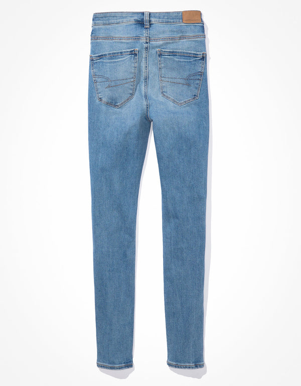 Jean AE Jegging  tiro alto, Ne(x)t Level - Azul