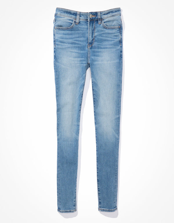 Jean AE Jegging  tiro alto, Ne(x)t Level - Azul