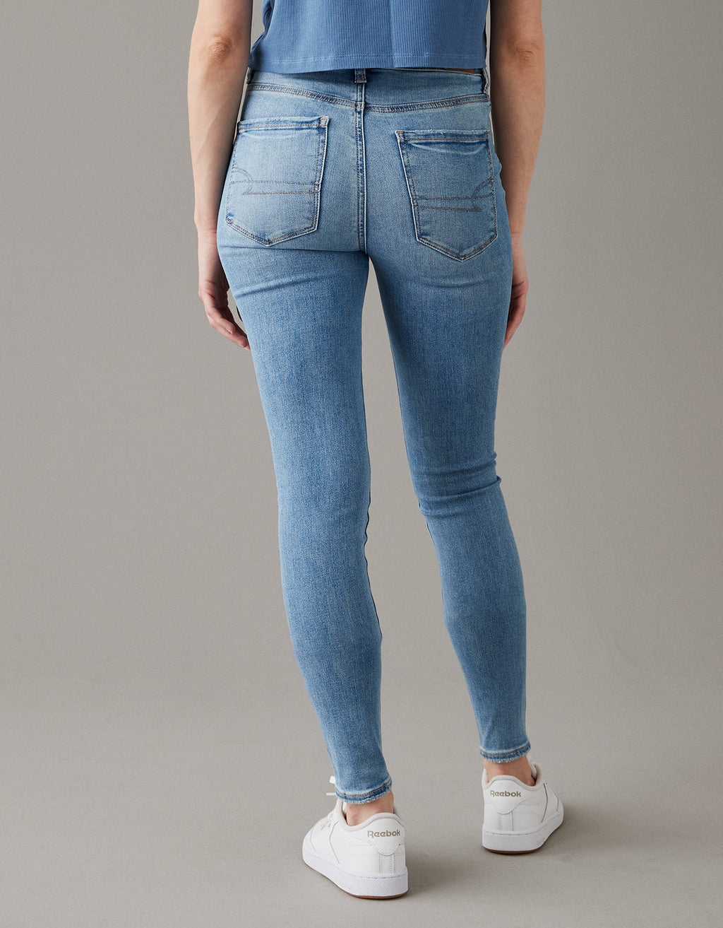 Jean AE Jegging  tiro alto, Ne(x)t Level - Azul 0433_4603_488_ob