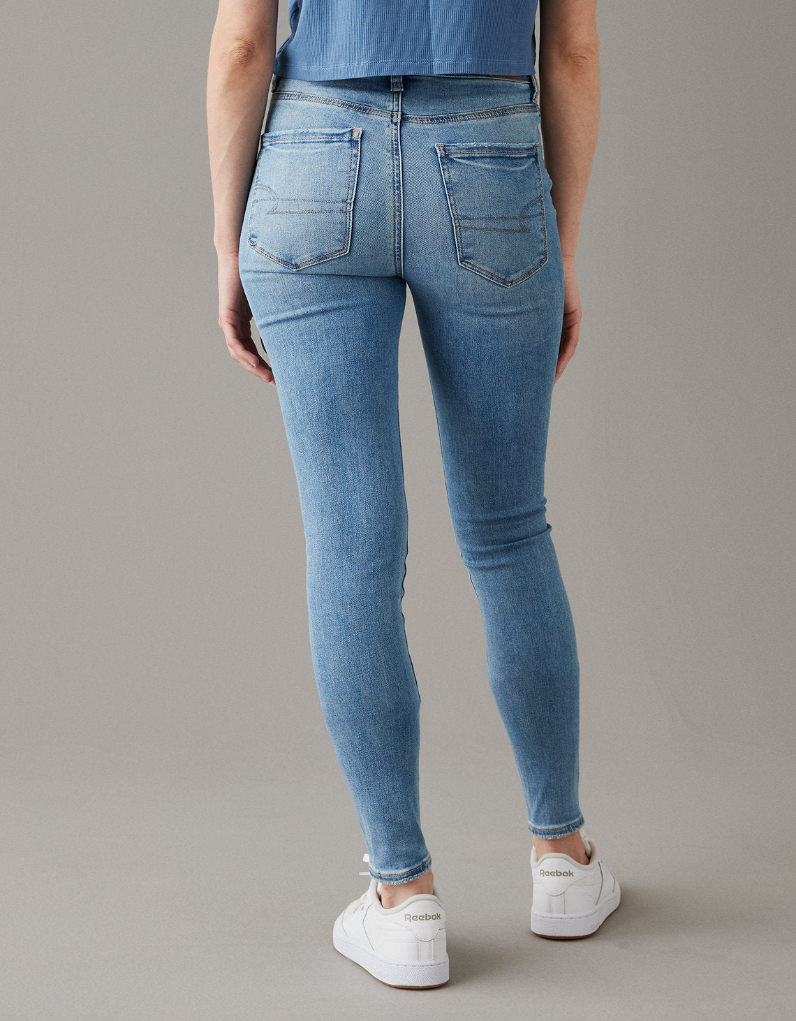 Jean AE Jegging  tiro alto, Ne(x)t Level - Azul 0433_4603_488_ob