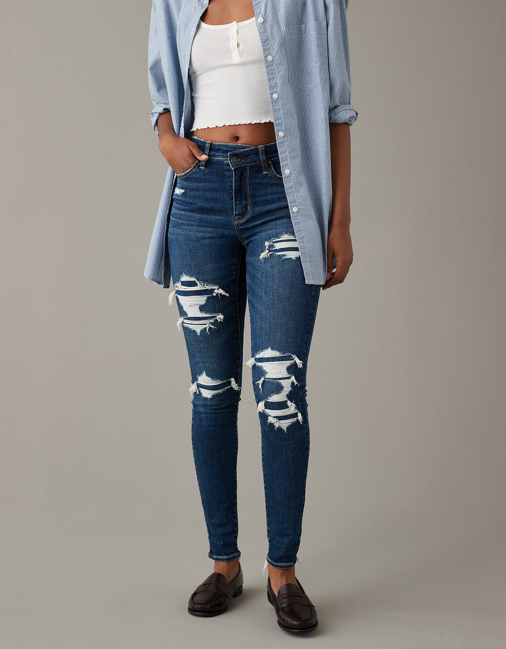 Jegging Ae tiro alto - Generico 0433_4853_004_of