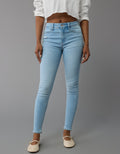 Jegging Tiro Alto Mujer AE - Azul 0433_5139_437_of