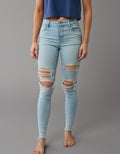 Jegging AE de tiro alto con rotos para mujer - Generico 0433_5251_945_of