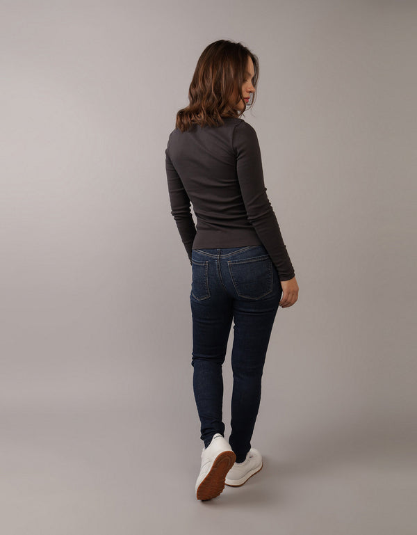 Jegging Tiro Alto Curvy Mujer AE - Generico