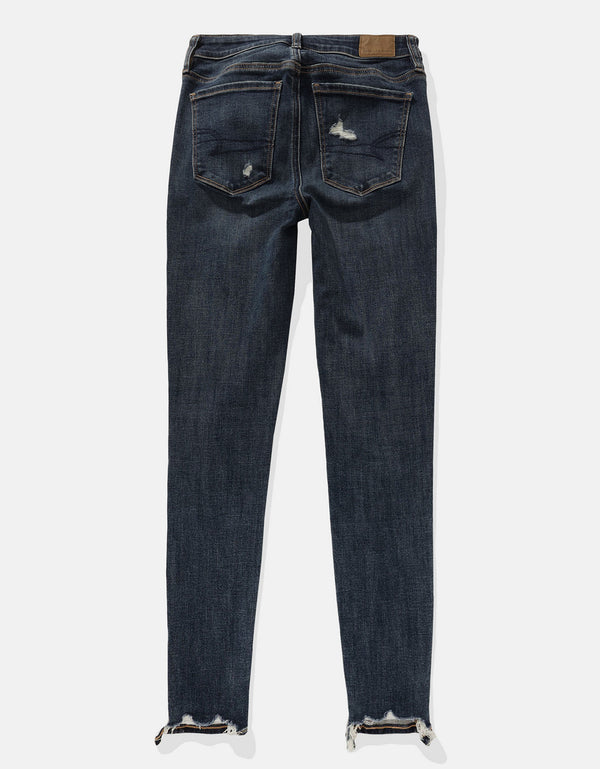 Jegging Tiro Alto con rotos Mujer AE - Generico