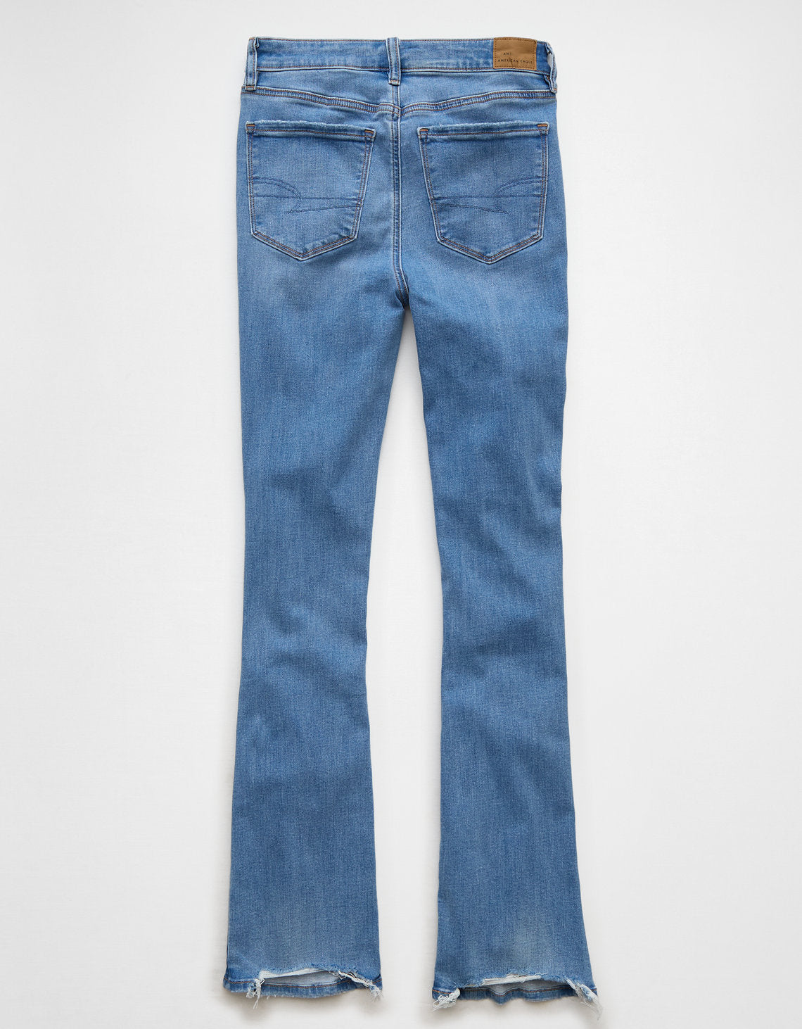 Jean Skinny Kick de Talle Alto Mujer AE - Azul 0434_5276_938_b
