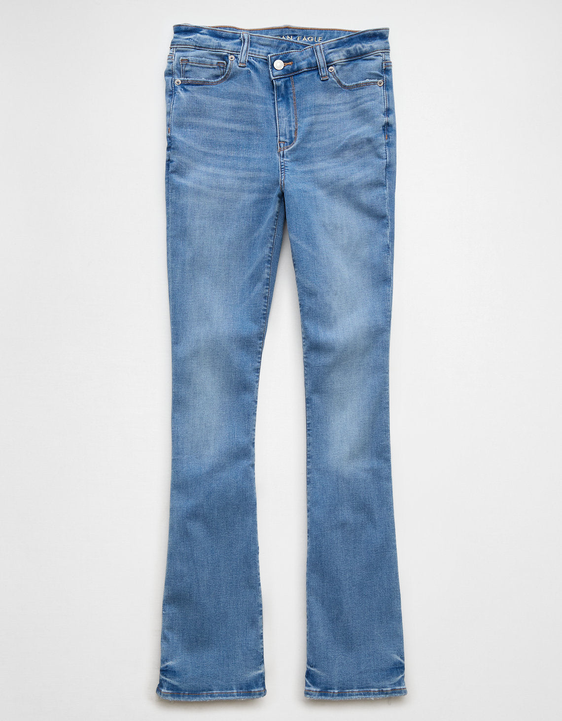 Jean Skinny Kick de Talle Alto Mujer AE - Azul 0434_5276_938_f