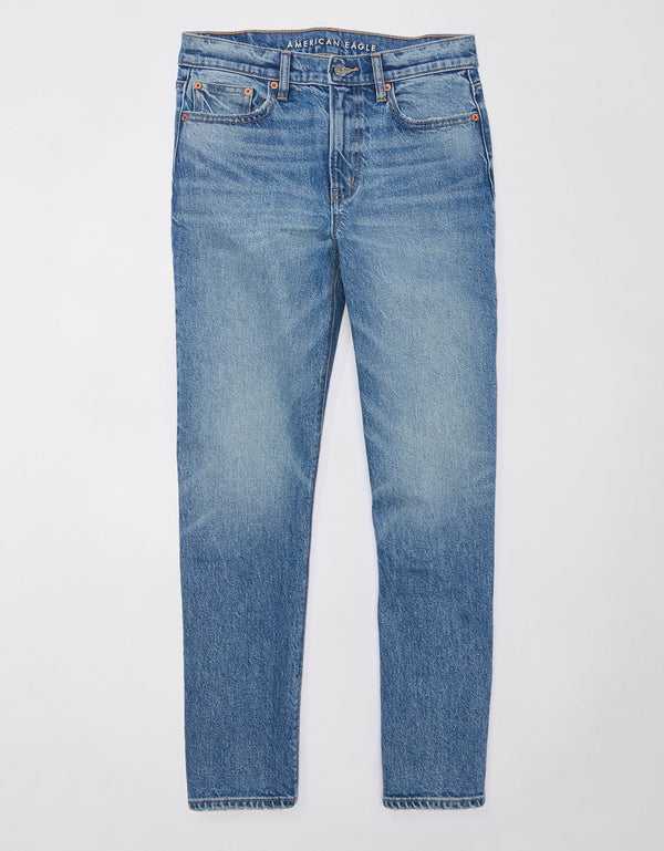 Jean Ae Straight con stretch de cintura alta - Generico
