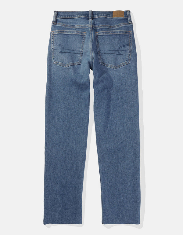 Jean straight de tiro alto de mujer AE - Generico