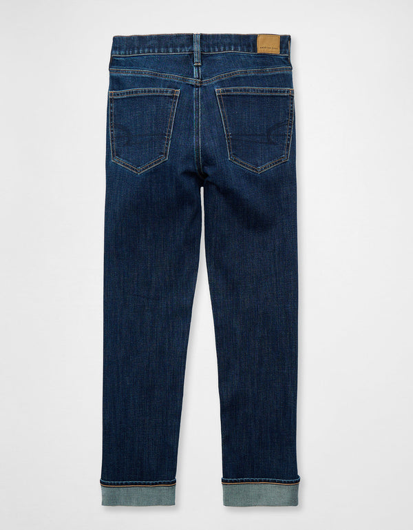 Jean Straight Ankle Tiro Alto Ae - Generico
